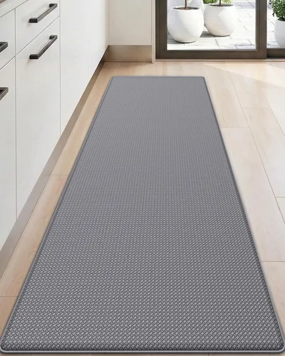 Vista 35 de DEXI Alfombrillas de Cocina Acolchadas Anti Fatiga, 17x59, Alfombra de Pasillo para Estar de Pie Impermeable, Espuma Viscoelástica Cómoda Acolchada