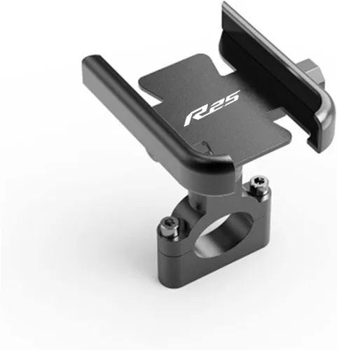 Vista 20 de Soporte de teléfono para YZFR1 YZFR3 YZFR6 YZFR25 YZF R1 R3 R6 R25 motocicleta CNC Accesorios Espejo Espejo Teléfono móvil Soporte Espejo Teléfono