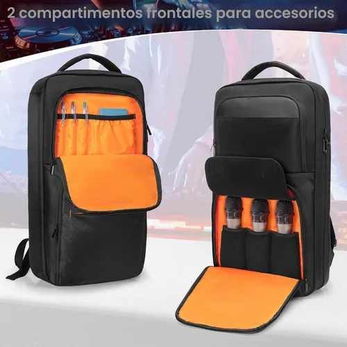 Vista 3 de Rexmica - Mochila para controlador de DJ para mezclador DDJ-400/SB2/SB3/REV1/FLX4