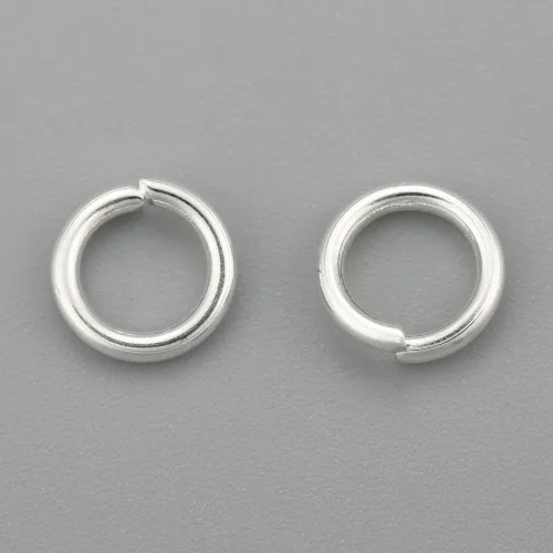 Vista 65 de HDSupplies 100 piezas - 4mm de argollas de acero inoxidable 304 de tono negro - Calibre 22 (espesor de 0.6mm)