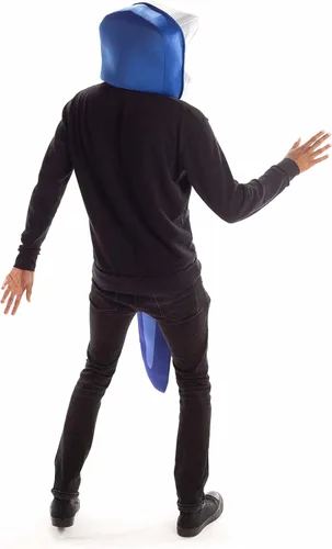 Vista 3 de Tidy - Disfraz de cepillo de dientes para Halloween, talla única, unisex, para fiesta de higiene, multicolor, Multi colorido