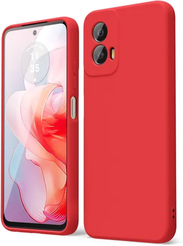Vista 73 de oakxco para Motorola Moto G Power 2022 Funda de teléfono/Moto G Play 2023 Funda de teléfono de silicona líquida, goma de goma delgada y suave en gel