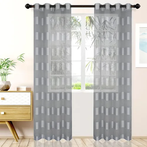 Vista 6 de Superior Dalitso - Cortinas traslúcidas de cuerda, detalles de ventana, cuerda trenzada, rayas, texturizadas, tradicionales, modernas, diseño