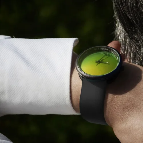 Vista 6 de HEYSEN Japanese Quartz Movement Watches for Women-Unisex Fashion Gifts Couples Watches-Avant-Garde INS Style Ultra-Thin Simple and Cool Waterproof