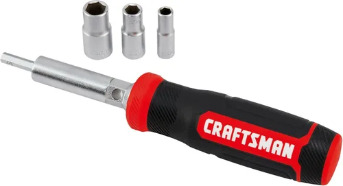 Vista 2 de CRAFTSMAN Destornillador de tuerca con enchufes de doble extremo, 6 en 1, MM (CMHT68022)