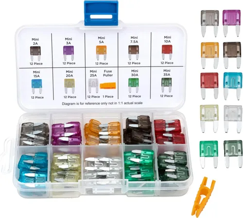 Vista 12 de NEIKO 50505A Juego de surtido maestro de fusibles para coche, 306 piezas, de acción rápida, kit de fusibles automáticos, tamaños estándar, micro