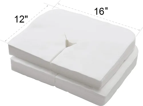 Vista 3 de ZMDREAM Paquete de 150 fundas desechables para cuna de 16 x 12 pulgadas, color blanco
