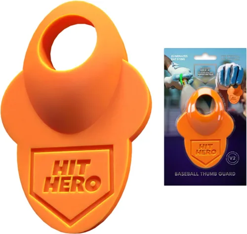 Vista 12 de Baseball Thumb Guard, Batters Batting Grip, Finger Guard, Accessory, Batting Protection, Reduce Bat Sting, Hitter, Tool, Bat, Hitting Accessory