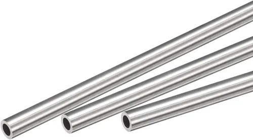 Vista 53 de Uxcell Tubo capilar de acero inoxidable 304, OD 0.4 mm x 0.1 mm de grosor de pared, 250 mm de longitud, tubo metálico para maquinaria industrial