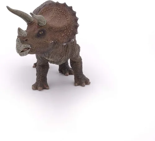 Vista 5 de Papo La figura de dinosaurio, Triceratops