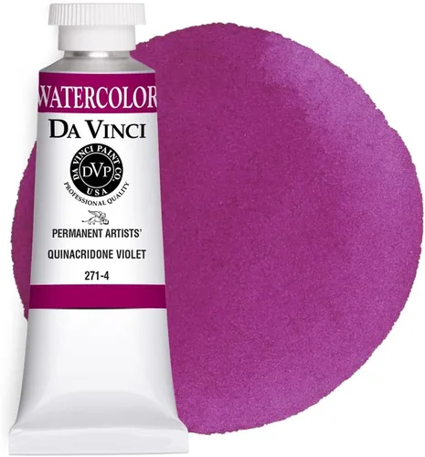 Vista 123 de DA VINCI PAINTS Pintura Acuarela Profesional para Artistas, Azul Cobalto, 15mL