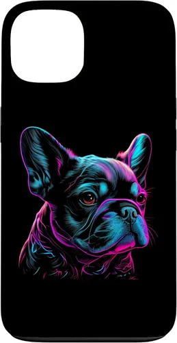 Vista 7 de French Bulldog Retro Design Case for iPhone 17