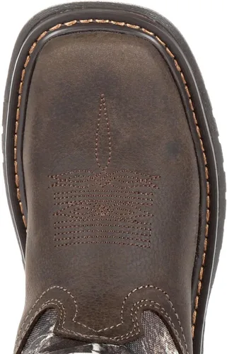 Vista 2 de ROCKY Bota Western Ride FLX para Niños café Realtree Camo