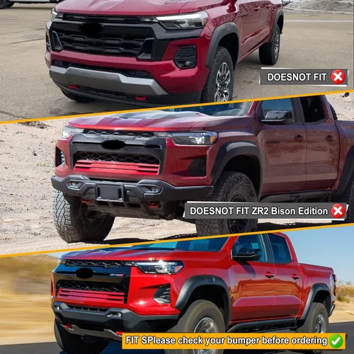 Vista 3 de Marco de matrícula frontal compatible con Chevy Colorado ZR2 2023 2024 2025, soporte de montaje para marco de matrícula, repuesto # 85553155