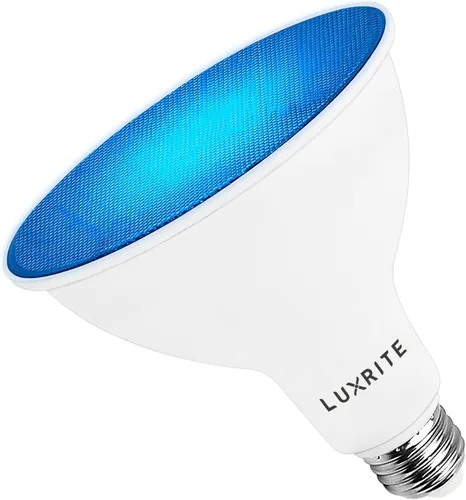 Vista 9 de LUXRITE Bombilla LED PAR38 verde de inundación, 8 W (equivalente a 45 W), bombilla LED verde de inundación, clasificación húmeda, certificación UL