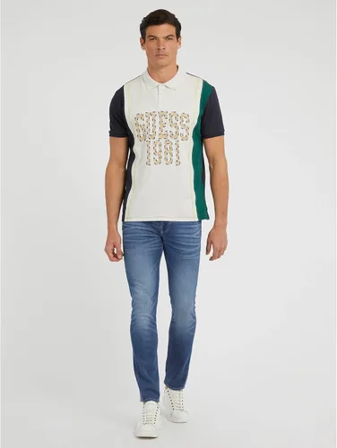 Vista 4 de GUESS Polo de manga corta Eamon para hombre