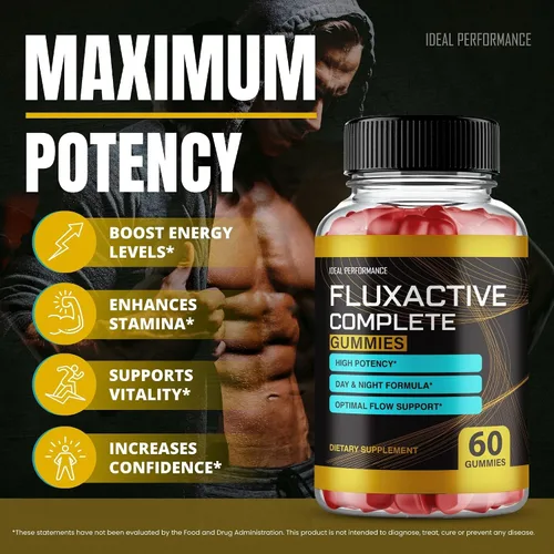 Vista 6 de Fluxactive Complete Gummies Flux Active Complete Max Strength Nuevos ingredientes (2 unidades)