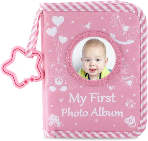 Vista 16 de Baby's My First Family Álbum Familiar Mi Primer Álbum de Fotos Suave Libro de Tela con Fotos Adventure Land My First Book of Photos Álbum
