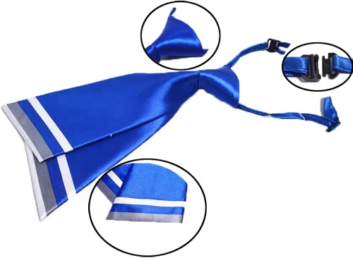 Vista 3 de HANERDUN - Corbata de seda preatada para mujer