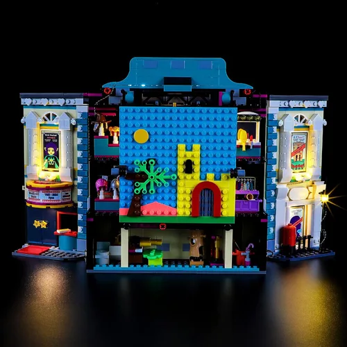 Vista 2 de BRIKSMAX Kit de iluminación LED para LEGO-41714 Andrea's Theater School - Compatible con el modelo de bloques de construcción de Lego Friends- No