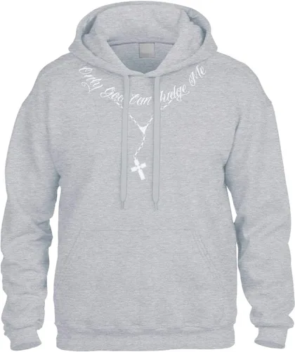 Vista 4 de Cybertela Sudadera con capucha con capucha Only God Can Judge Me Negro