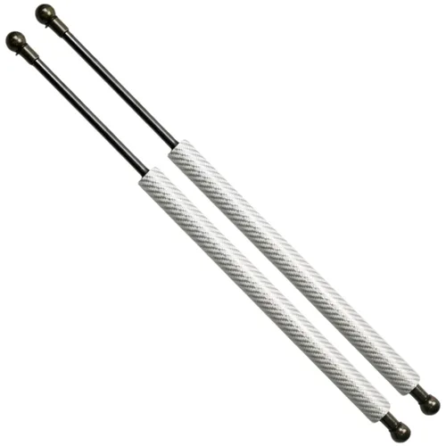 Vista 8 de Puntales de fibra de carbono compatibles con Toyota Supra JZA80 1993-2002 Amortiguadores de gas Kit de resortes de capó sin taladrar atornillado