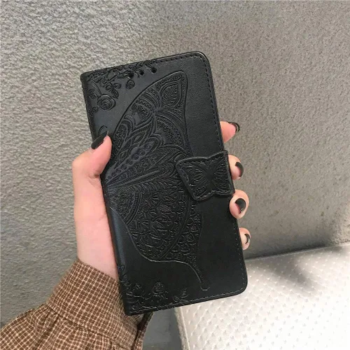Vista 7 de GYHOYA Funda tipo cartera compatible con Samsung Galaxy A71 para mujer, funda de cuero con función atril magnético y tarjetero para Samsung Galaxy