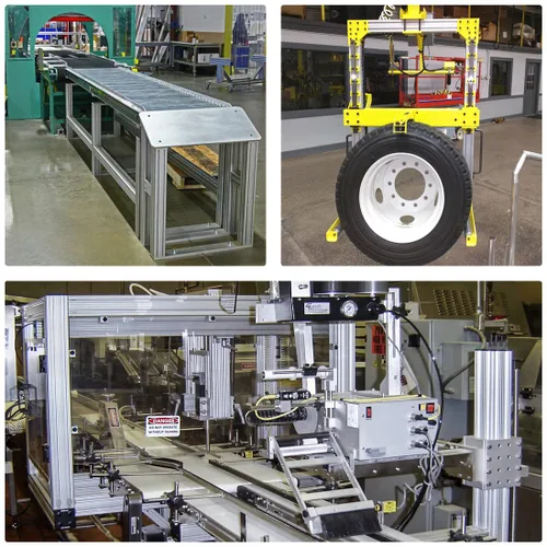 Vista 6 de 80/20 INC., 2020, 10 Series, 2" x 2" t-slotted extrusión X 57" de largo