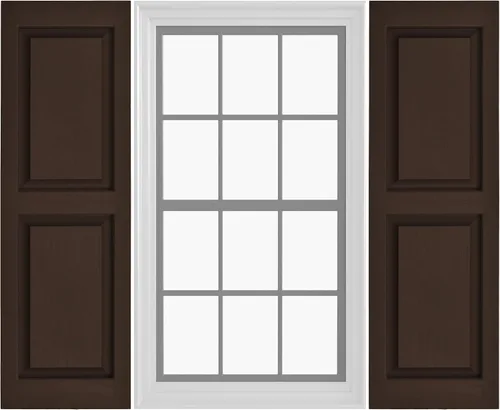 Vista 11 de Pontiac Trail Persianas de panel elevado 14.5 x 31 pulgadas - Cielo