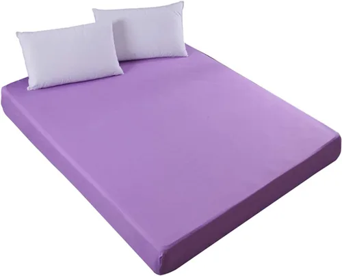 Vista 10 de Protector de colchón impermeable para cama transpirable con bolsillo profundo de hasta 12.0 in (negro, doble)