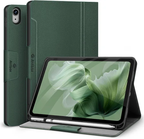 Vista 15 de Antbox Funda para iPad (A16) 11ª Generación 11'' 2025/iPad 10ª Generación 10.9'' 2022 con Soporte Integrado para Lápiz Función de Encendido/Apagado