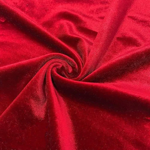 Vista 22 de Valentina Textile Inc La tela de terciopelo elástico mide 58/60 pulgadas de ancho (1 yarda, azul bebé)
