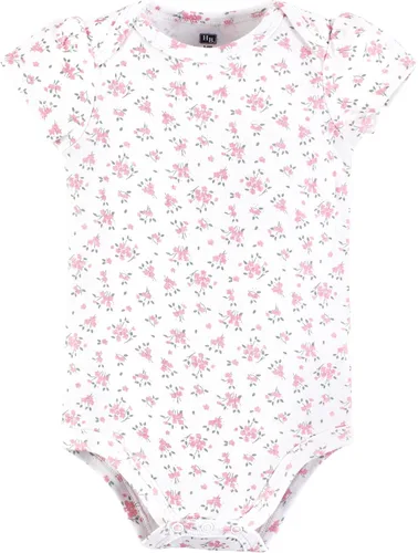 Vista 19 de Hudson Baby baby-girls Cotton Bodysuits 3-pack