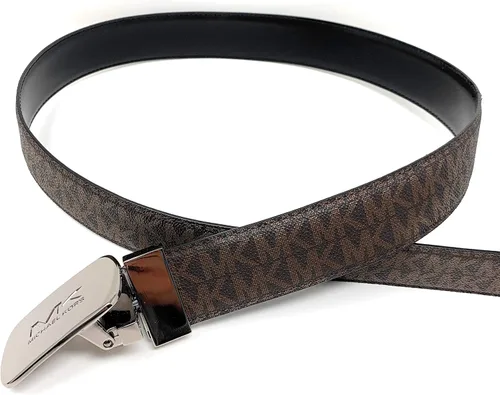 Vista 3 de Michael Kors Cinturón reversible de piel de PVC MK para hombre