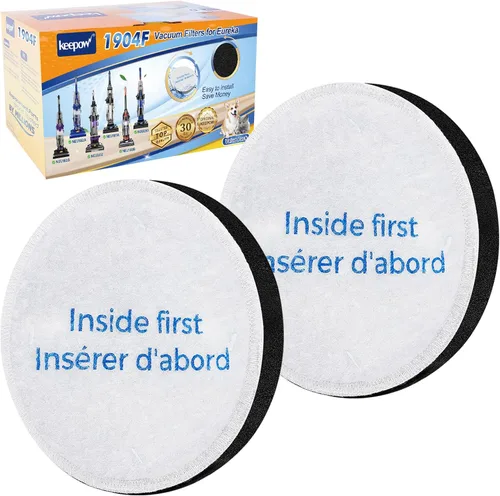 Vista 9 de KEEPOW Filtro de Reemplazo de Aspiradora para Eureka Vacuum Power Speed NEU182B, NEU181, NEU182A, NEU188A, NEU192A, NEU180, NEU180C, NEU182, NEU202