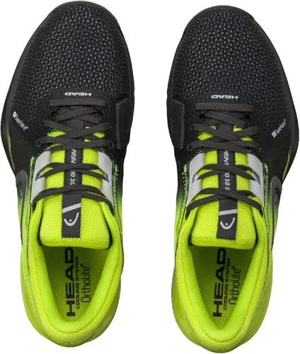 Vista 3 de HEAD Sprint Pro 30 SuperFabric Tenis para hombre negroamarillo talla 70 Amarillo