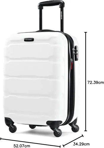 Vista 204 de Samsonite Omni PC - Maleta extensible rígida, Negro