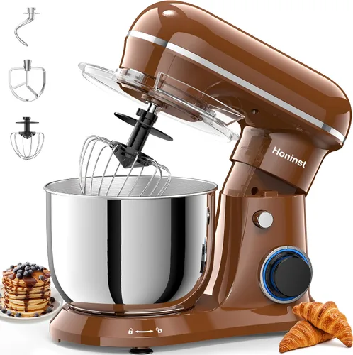 Vista 8 de Honinst Batidora eléctrica de pie 4QT, mezclador de cocina compacto de Verde