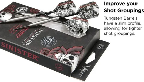 Vista 7 de Viper Dardos siniestros con punta de acero de tungsteno al 95%