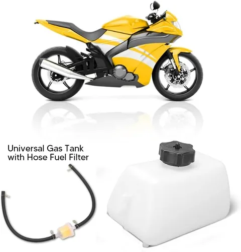 Vista 3 de Tanque de combustible de 1 litro, tanque de gasolina para motocicleta, tanque de combustible multiherramienta, tanque de gasolina y gasolina, tanque