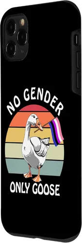 Vista 23 de Funda para iPhone 12 Pro Max Genderfluid Goose Bi Pride Flag Bi Pride Parade Flag LGBTQ