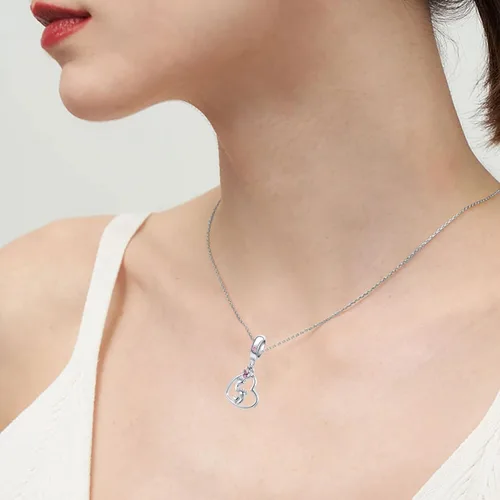 Vista 4 de Abalorio de cristal para pulsera Pandora