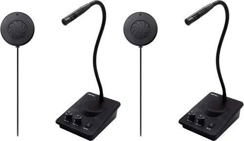 Vista 9 de CallToU Sistema de intercomunicación con altavoz de ventana, intercomunicación de 2 vías, antiinterferencia, micrófono, contador, intercomunicador