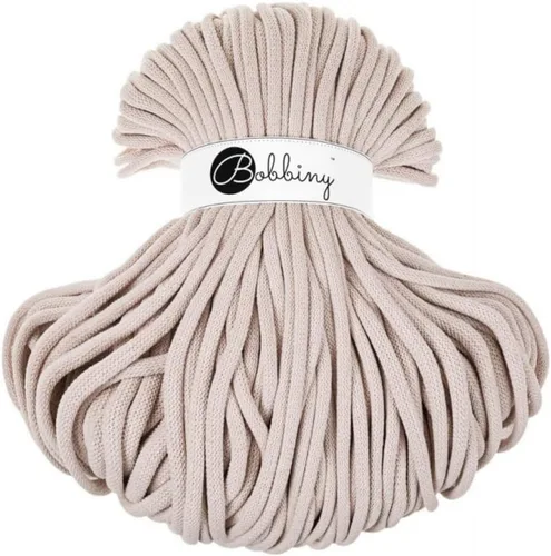 Vista 16 de Bobbiny - Cordón trenzado de macramé jumbo de 9 mm (color aloe), 108 yardas/330 pies