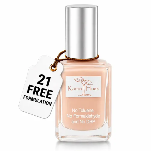 Vista 14 de Karma Naturals Esmalte de uñas – No tóxico, vegano y libre de crueldad (Creme Brulee, 0.43 onzas líquidas)