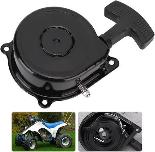 Vista 5 de 230 Starter, Lt125 Pull Start Pull Starter Kit Quadrunner Alt50 1983 a 1987 Piezas de cortacésped Accesorios ATV Pull Starter Fit For Su