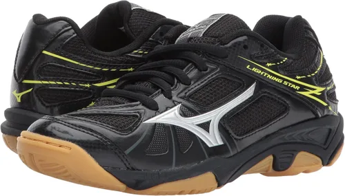 Vista 7 de Mizuno Lightning Star Z Jnr BK-SL Voleibol Zapato (Little KidBig Kid)