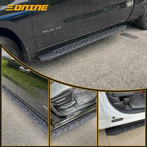 Vista 7 de ONINE Clutch 7" Running Boards for Chevy Silverado GMC Sierra Crew Cab
