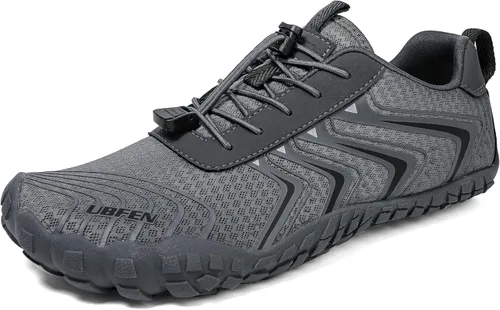Vista 22 de UBFEN Zapatos acuáticos para natación, para hombre y mujer, para deportes de playa, secado rápido, descalzos para navegación, pesca, buceo, surf