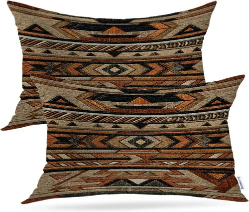Vista 34 de Batmerry Flowers with Stems Throw Pillow Covers, Beautiful Floral Decorative Pillow Covers Digital Printing Blended for Couch Sofa Bed Invisible